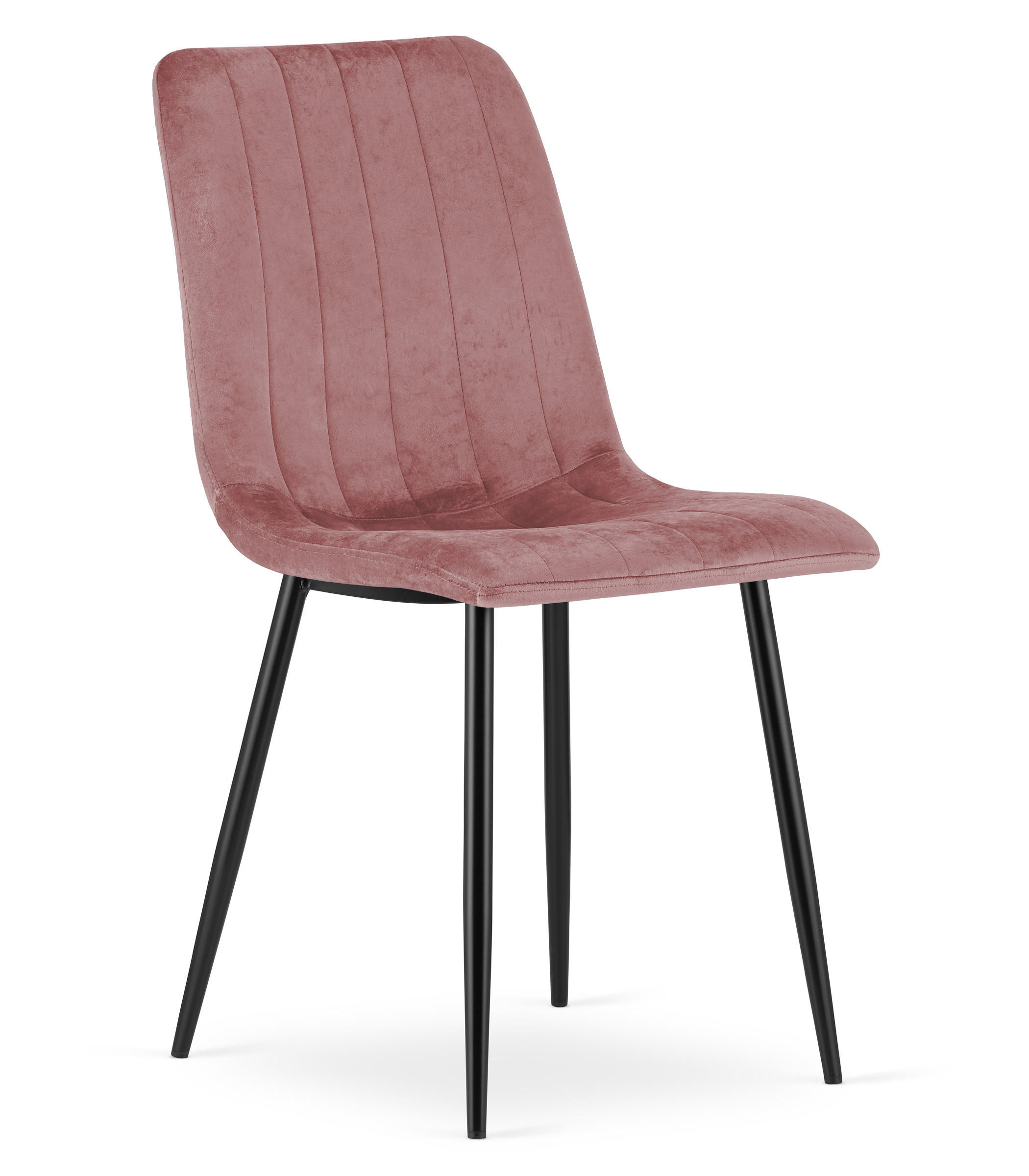 Valora Esszimmerstuhl Pink, Schwarz 43x90x51 cm