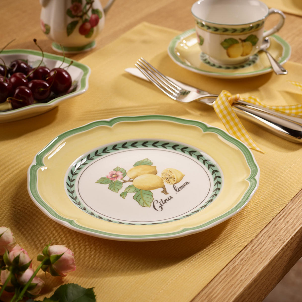 FRÜHSTÜCKSTELLER French Garden Valence bunt ø 20,7 cm - Multicolor, Keramik (20.7cm) - Villeroy & Boch