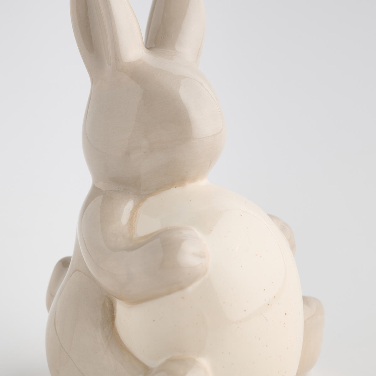 DEKOFIGUR Tulini - Beige, Keramik (9/14/8.5cm) - home&you