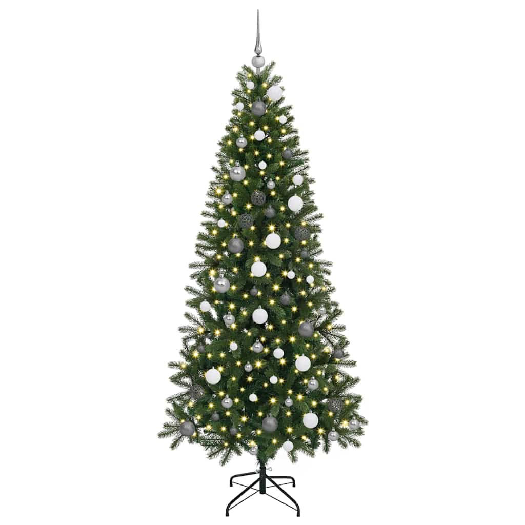 vidaXL Weihnachtsbaum Grün 210 cm