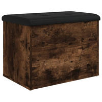 SITZBANK Jona mit Stauraum Räuchereiche 62x42x45 cm - Eiche San Remo, Holz (62/45/42cm) - DELUKE