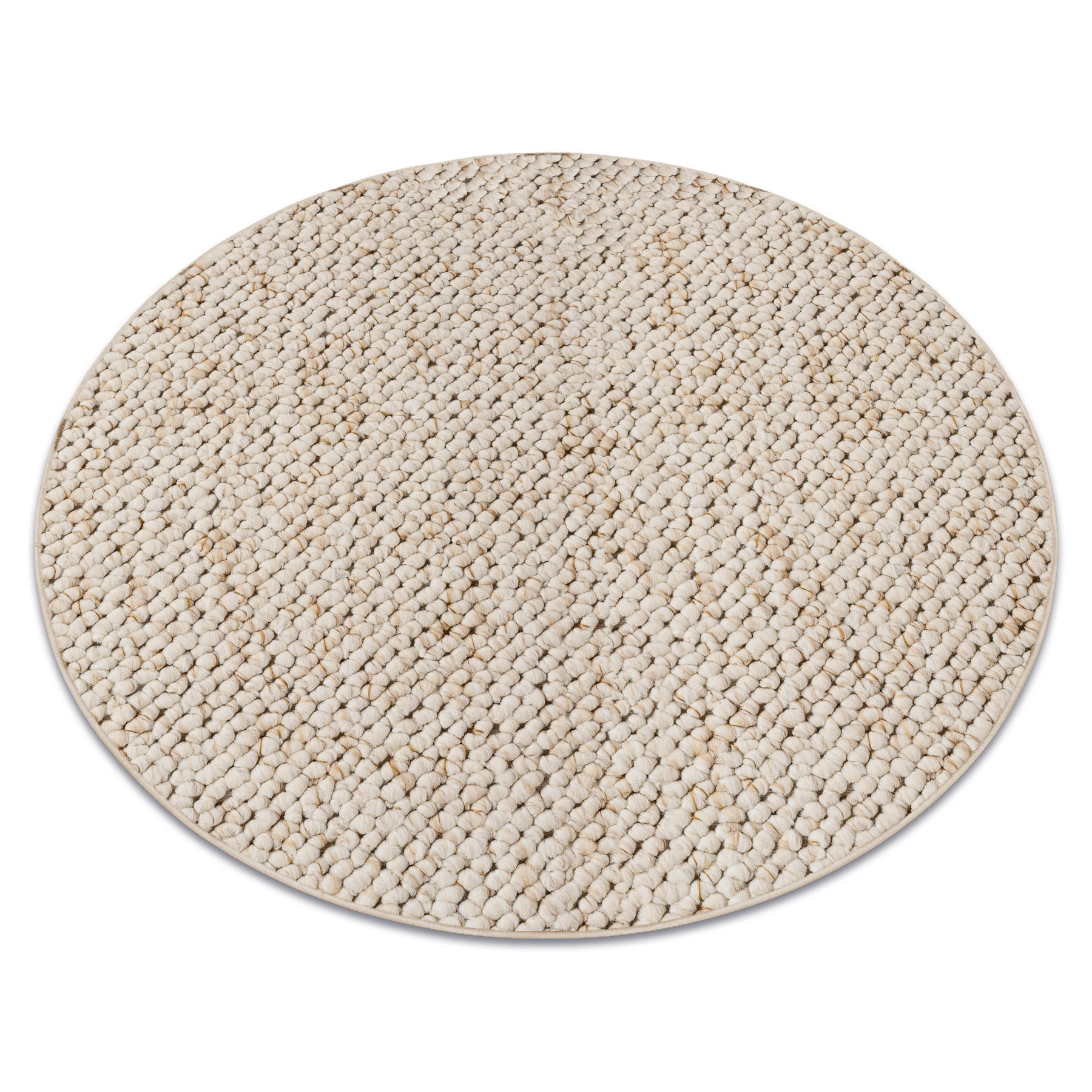 TEPPICH rund CASABLANCA 150 cm - Beige, Textil (150/150cm) - rugsX