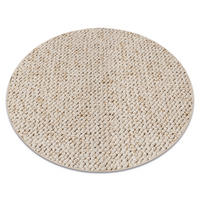 TEPPICH rund CASABLANCA 170 cm - Beige, Textil (170/170cm) - rugsX