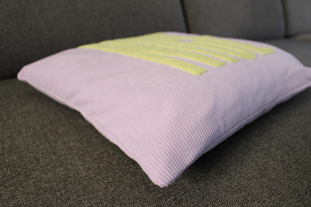 KISSENHÜLLE PIXIE Cordstoff - Lila, Textil (45/45cm) - Magma Heimtexx