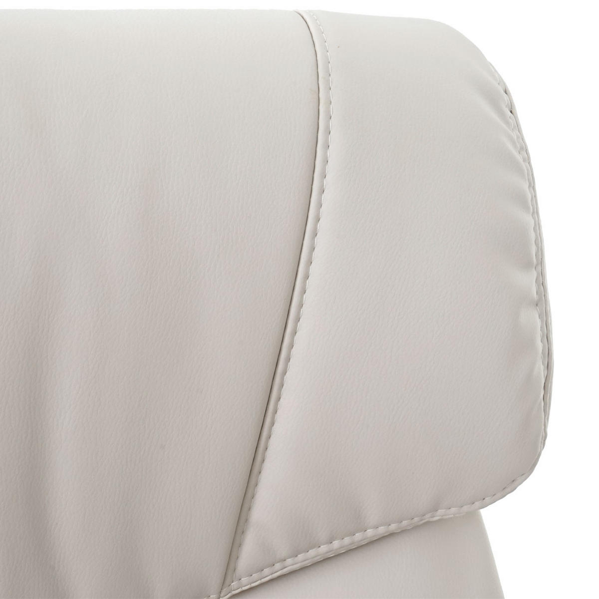 BÜROSTUHL Cremeweiß - Weiß, Textil (73/120/78cm) - MCW