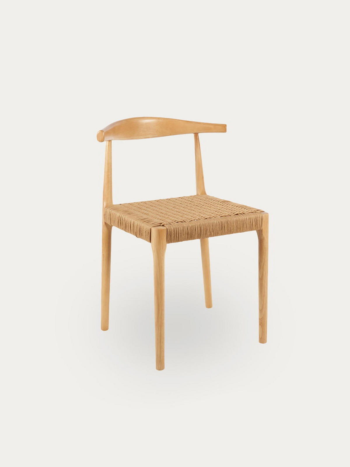 STUHL Krabi Natur 54.5 cm x 80 cm - Braun, Holz (54/80/55cm) - Kenay Home