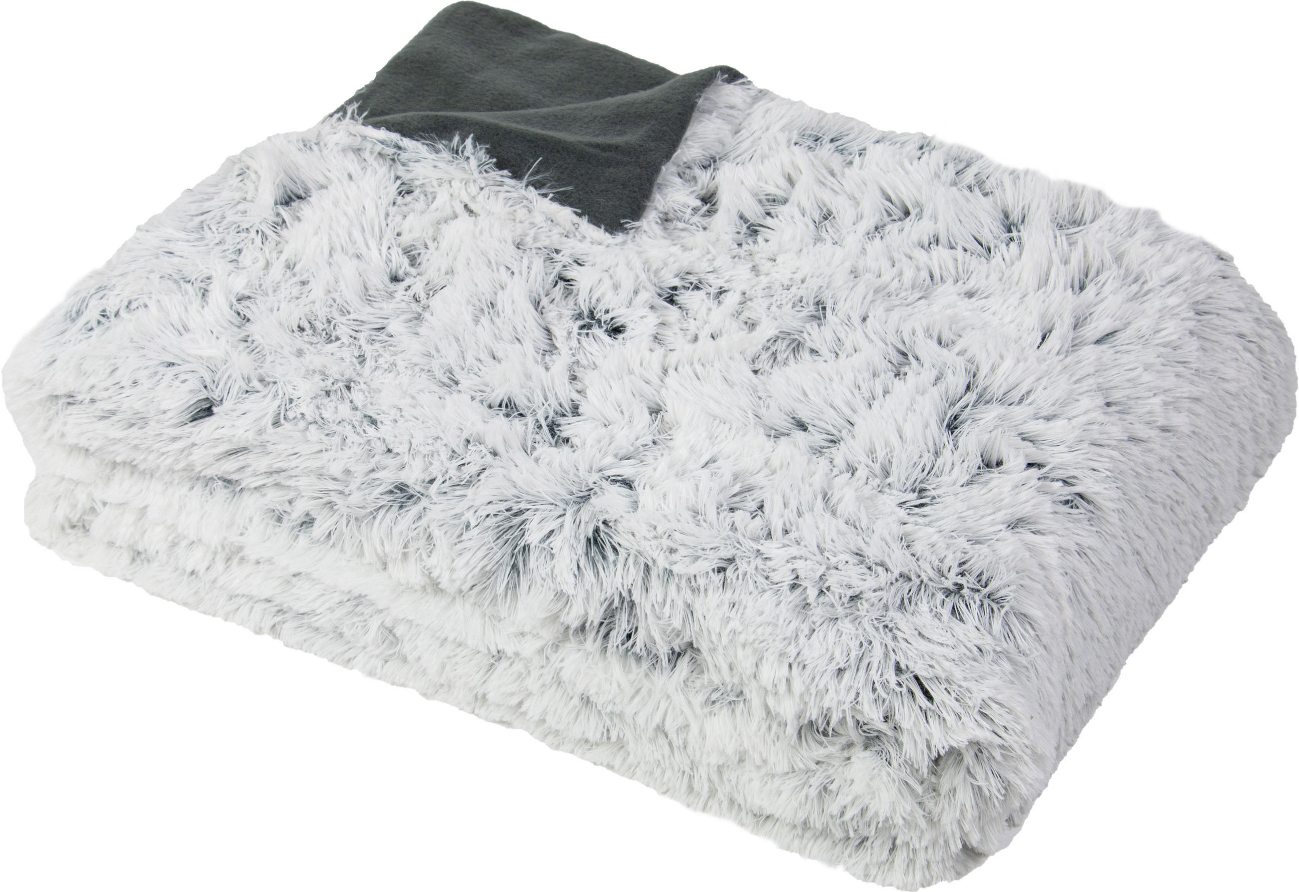 KUSCHELDECKE, 220x240 cm, 100% Polyester, Grau - Grau, Textil (220/240cm) - Zollner