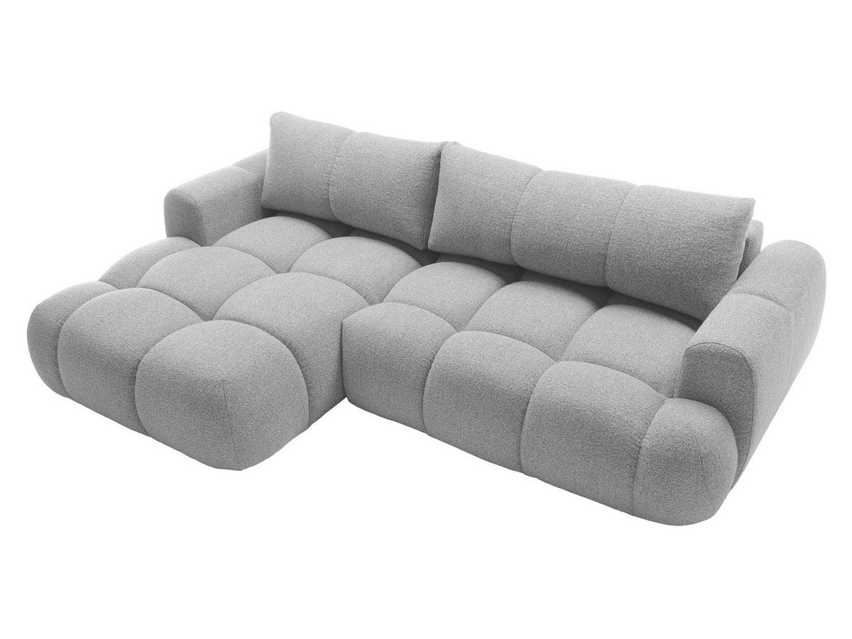ECKSOFA Mitto, Seite: Links - Hellgrau/Schwarz, Holz/Kunststoff (270/173cm) - MIRJAN24