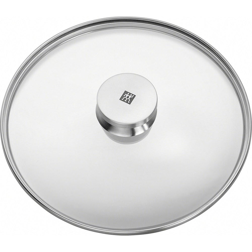 DECKEL Weiß 25/25/6.5 cm 409909240 - Weiß, Glas (24cm) - Zwilling
