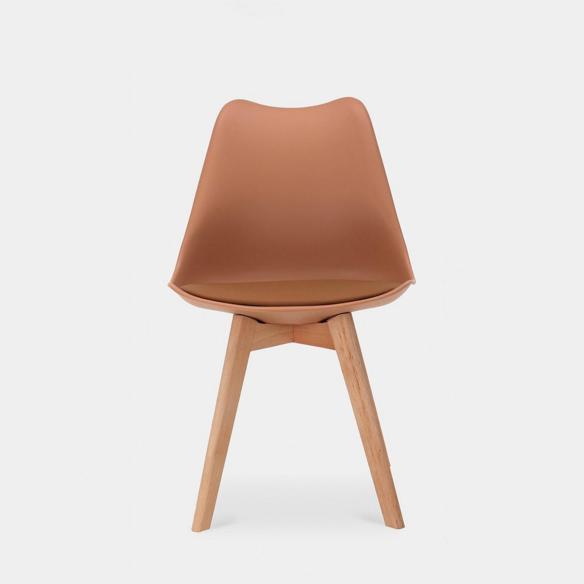 KÜCHENSTUHL Kler Terrakotta / Orange 48 cm x 82 cm - Terracotta, Kunststoff (48/82/57cm)