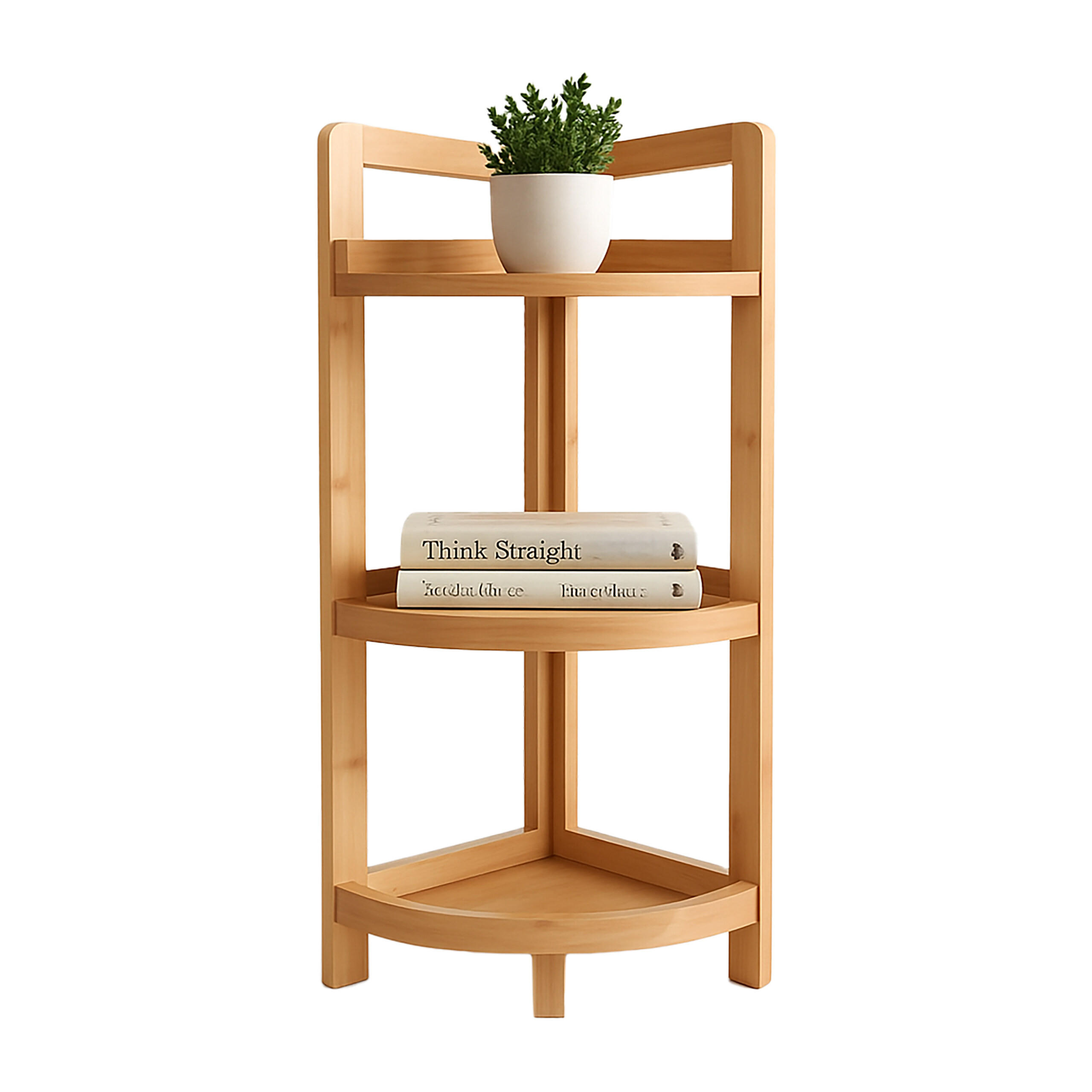 RAFT Natural de colt bambus 3 polite 77x23x23 cm