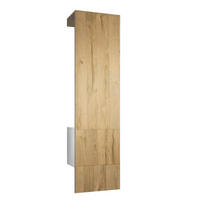 GARDEROBE Carlton Paneel in Eiche Nature - Eichefarben, Holzwerkstoff (52/193/35cm) - Vladon