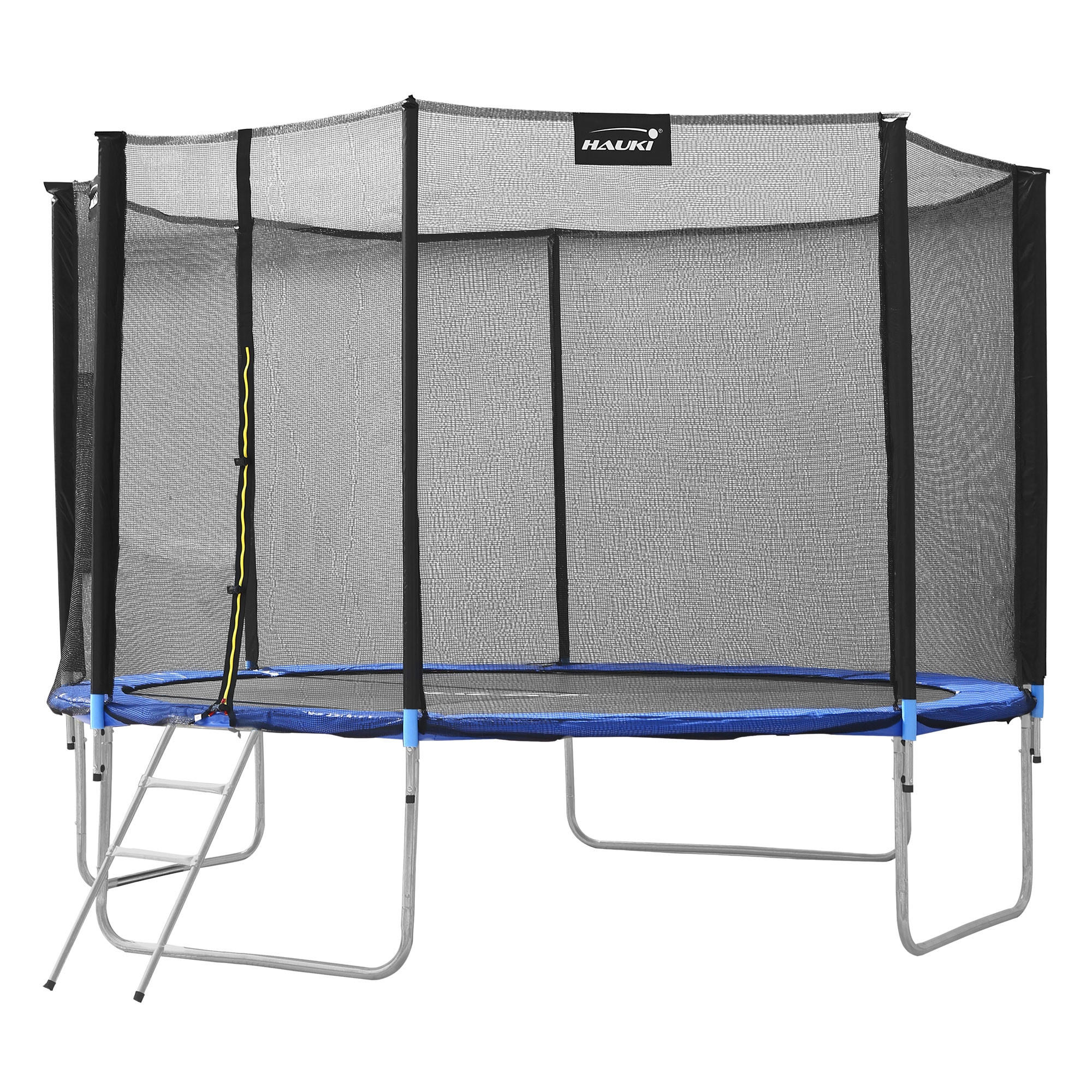 TRAMPOLIN 427 cm blau - Blau, Metall (427/260/427cm) - Hauki