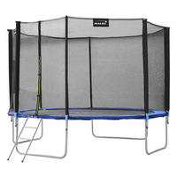 TRAMPOLIN 427 cm blau - Blau, Metall (427/260/427cm) - Hauki