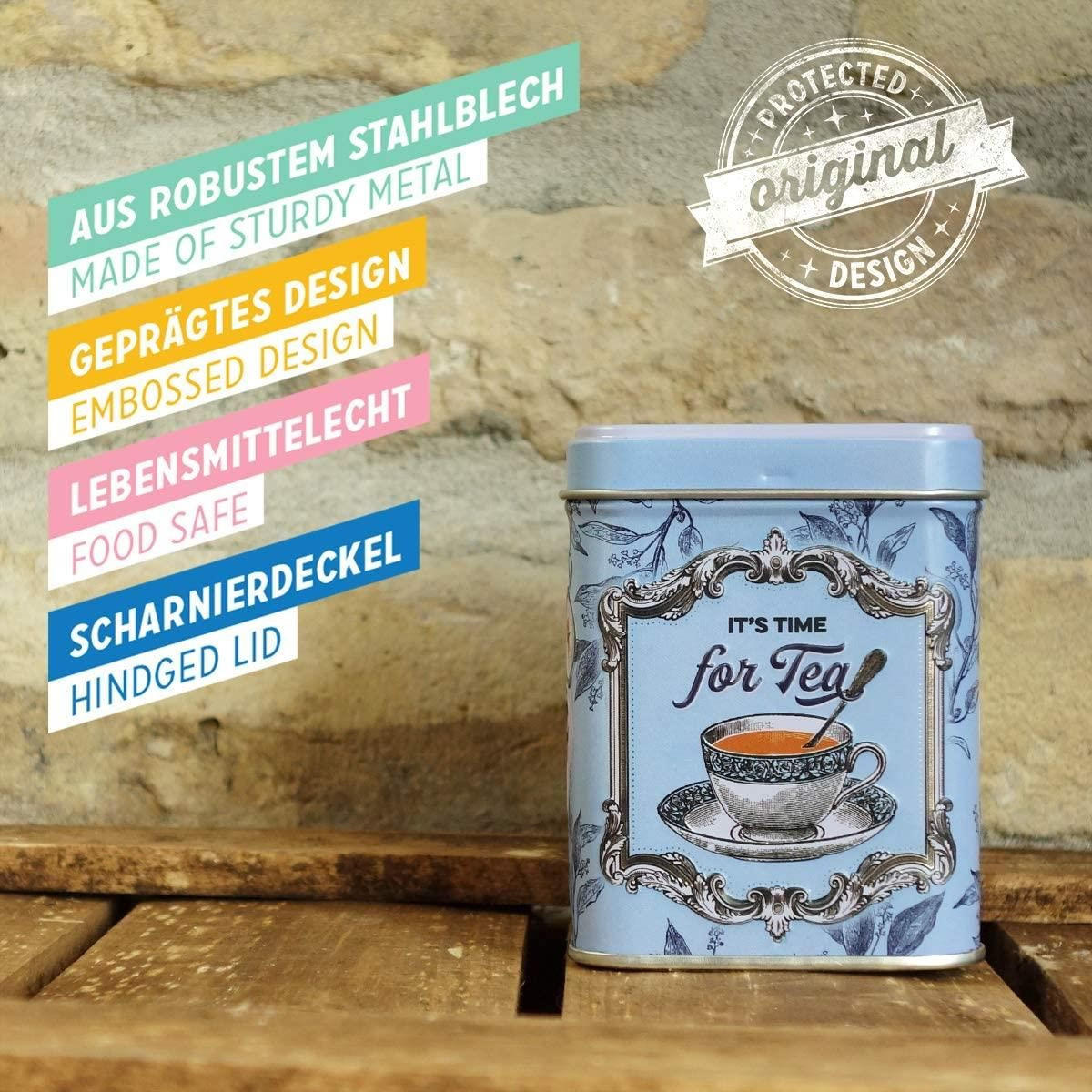 TEEDOSE Home & Country Classic Tea - Multicolor, Metall (1/9.5cm) - Nostalgic-Art