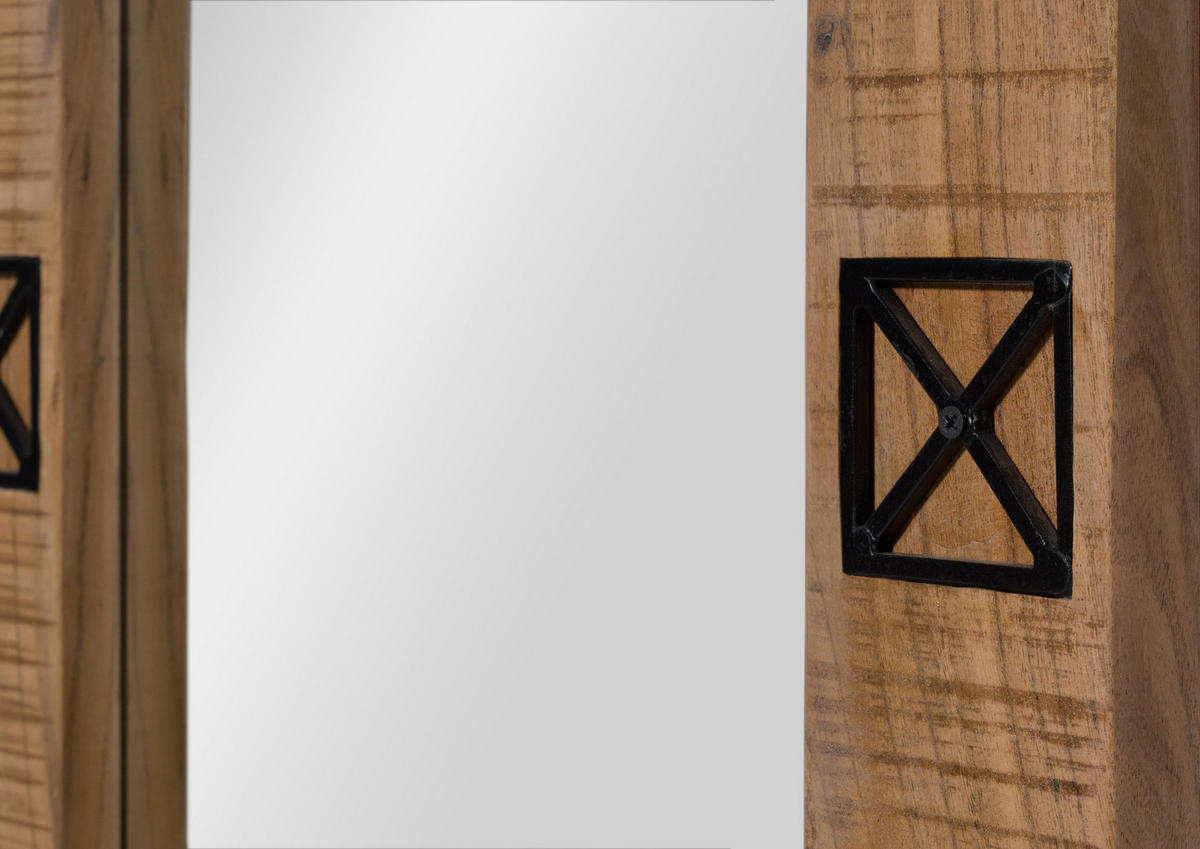 SPIEGEL Akazie 59x5x145 natur versiegelt NATURE OF SPIRIT #312 - Braun, Holz (59/145/5cm) - Massivmoebel24
