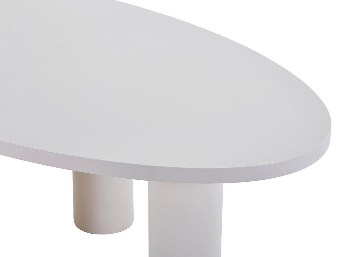 ESSTISCH - 8 Personen - Holz, Platte - Beige - FALYN - Beige, Holz (110/220/75.5cm) - Vente-Unique