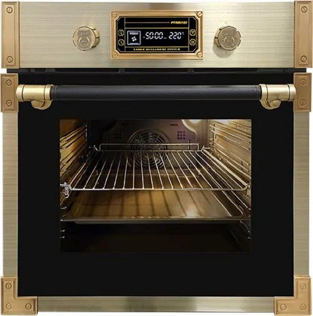 EINBAU-ELEKTRO-BACKOFEN EH 6427 AD+KCT 9196 Iem Induktionskochfeld 90 cm - Schwarz, Metall (59.5/59.5/57.5cm) - Kaiser Küchengeräte