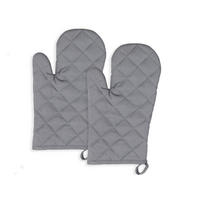 OFENHANDSCHUHE, 18x28 cm, 100% Baumwolle, Grau - Grau, Textil (18/28cm) - Zollner