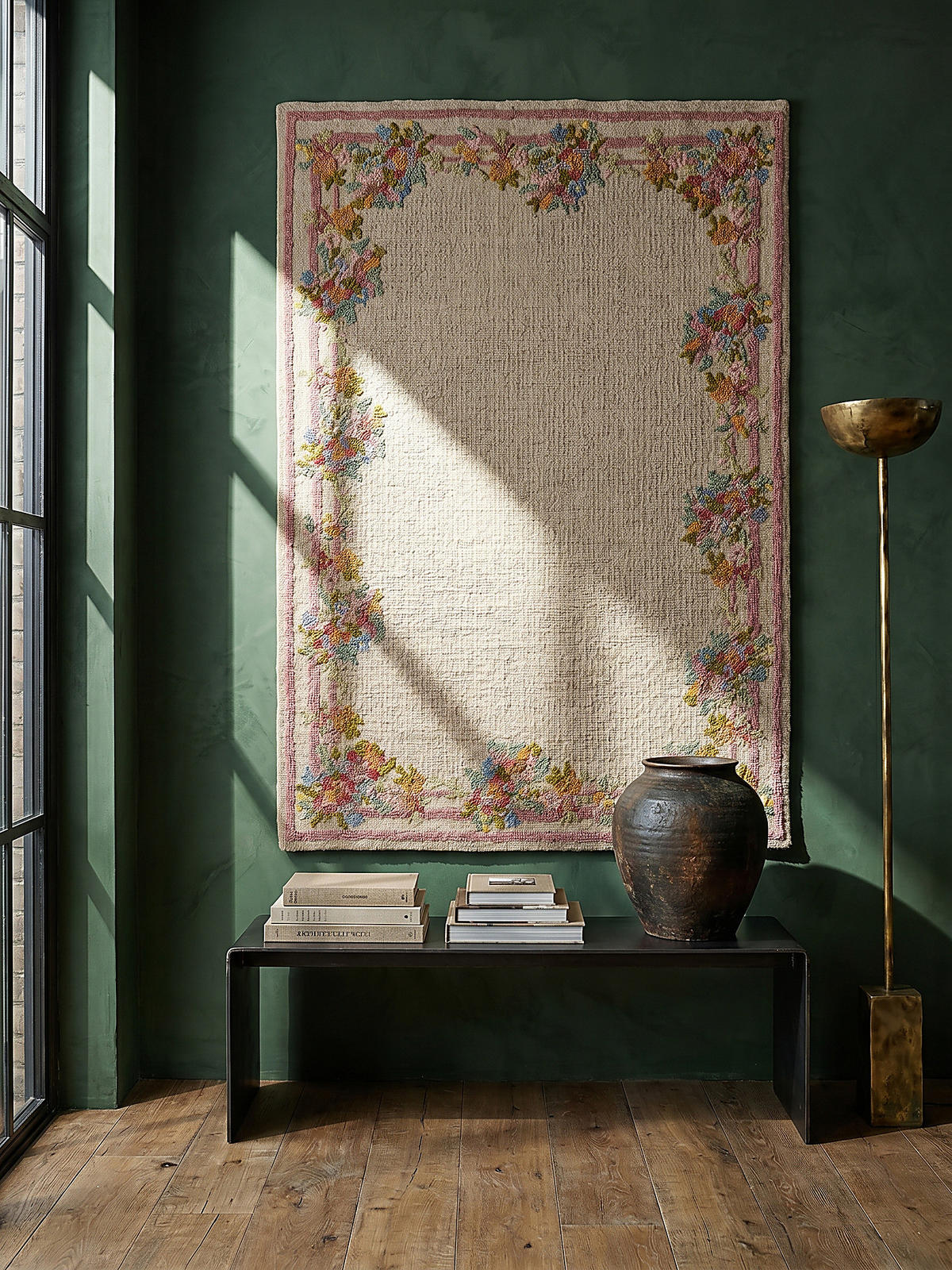 WOLLTEPPICH DAISY, floral, Bunt, 140 x 200 cm - Multicolor, Textil (140/200cm) - KADIMA DESIGN