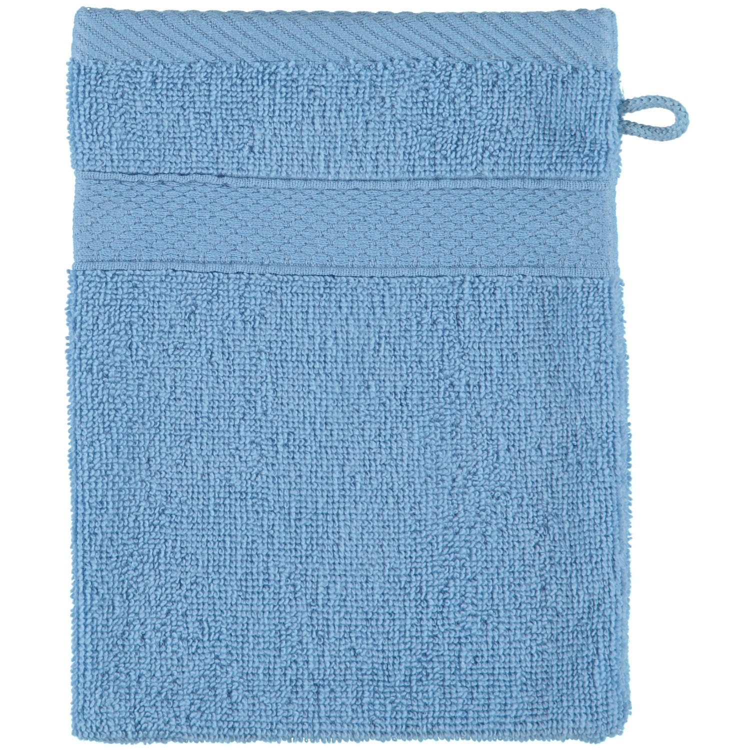 WASCHHANDSCHUH DIAMANT SKY - 310 - Blau, Textil (15/21cm) - Egeria