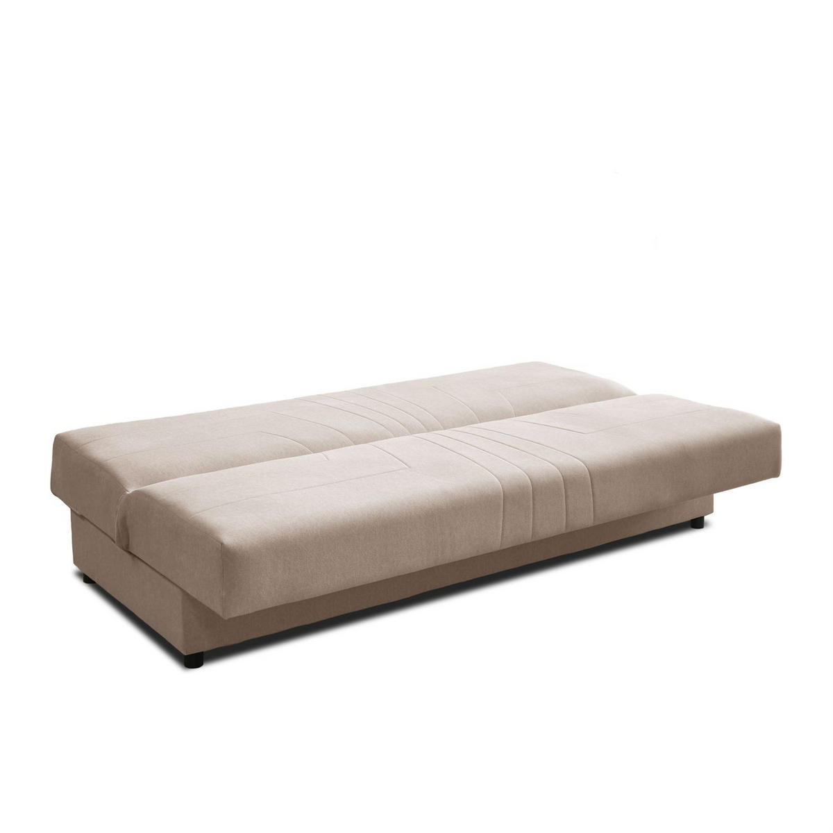 SCHLAFSOFA VERO II mit Schlaffunktion Castel 15 - Beige, Textil (191/88/90cm) - Lookway