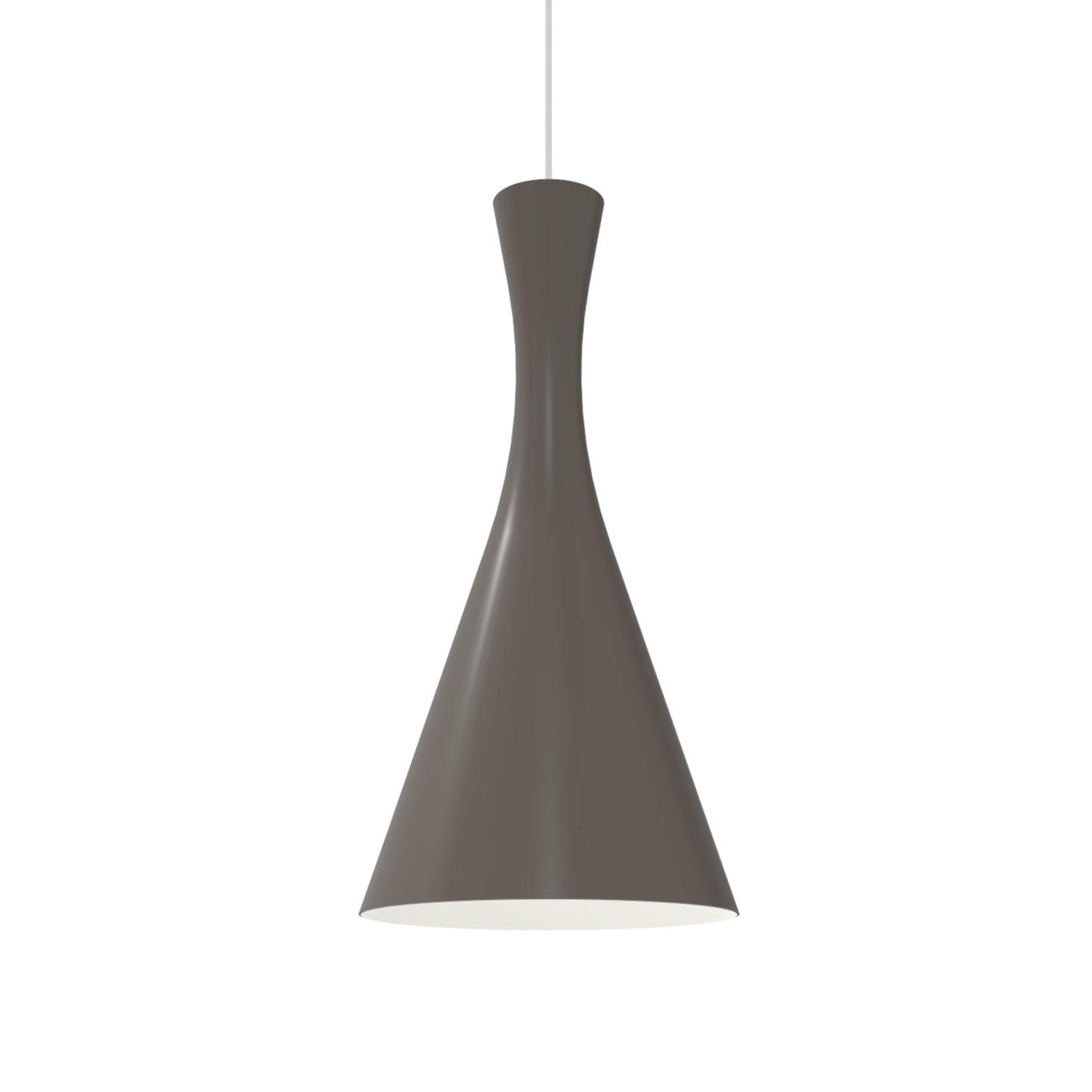 HÄNGELEUCHTE - Graubraun, Metall (30/30/120cm) - Lumicom