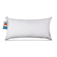 KOPFKISSEN Mountain Peak Federn/Daunen 40x80 cm - Weiß, Textil (80/40cm) - Bestlivings