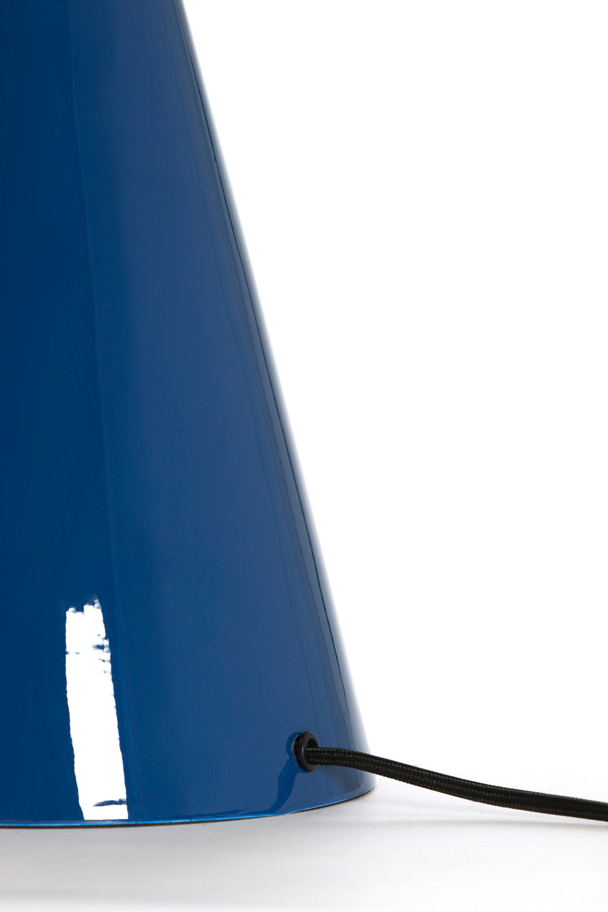 TISCHLAMPE Surrina Blau Ø26/41 cm - Blau, Metall (26/26/41cm) - Light & Living