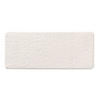 BADMATTE Geprägtes Muster 50/120 cm - Weiß, Textil (50/120cm) - Douceur d´intérieur
