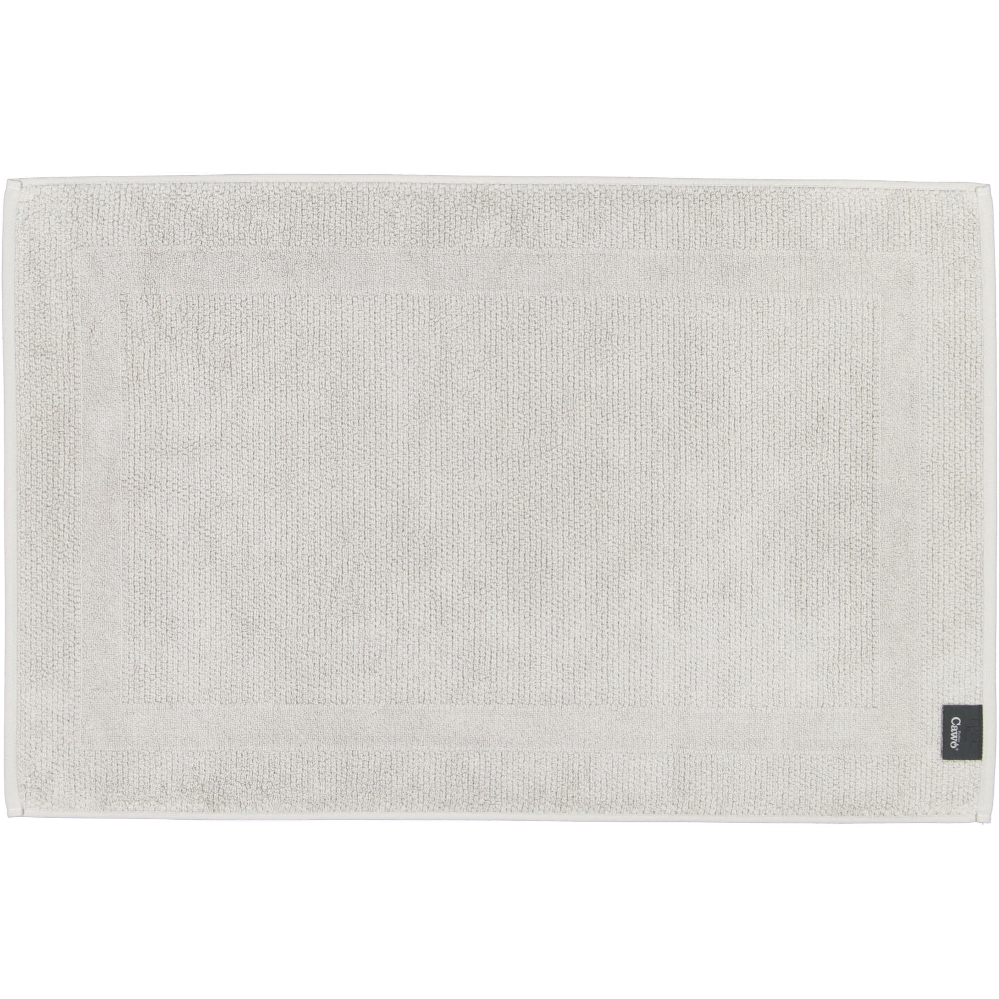 BADEMATTEN MODERN 304 PLATIN - 705 - Platinfarben, Textil (50/80cm) - Cawoe