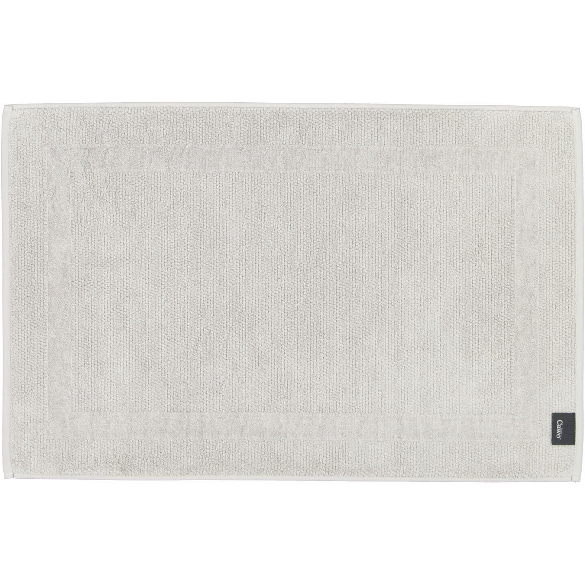 BADEMATTEN MODERN 304 PLATIN - 705 - Platinfarben, Textil (50/80cm) - Cawoe