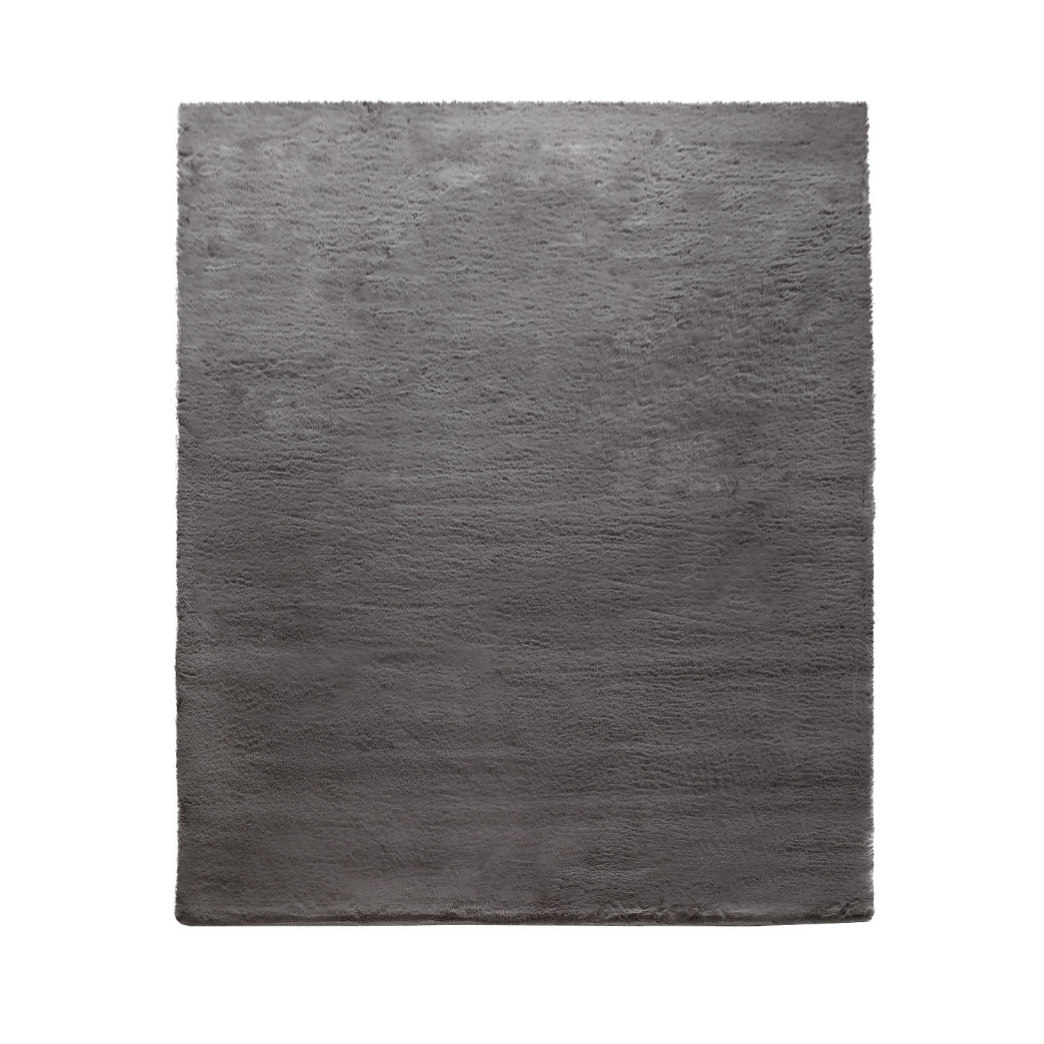 HOCHFLORTEPPICHE Dunkelgrau 160 x 230 cm - Dunkelgrau, Kunststoff (160/230cm) - TT Home