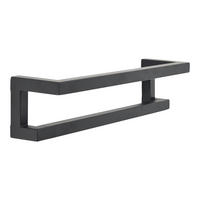 HANDTUCHSTÄNDER Fester Schwarz - Schwarz, Metall (48/12/12cm) - LOFT42