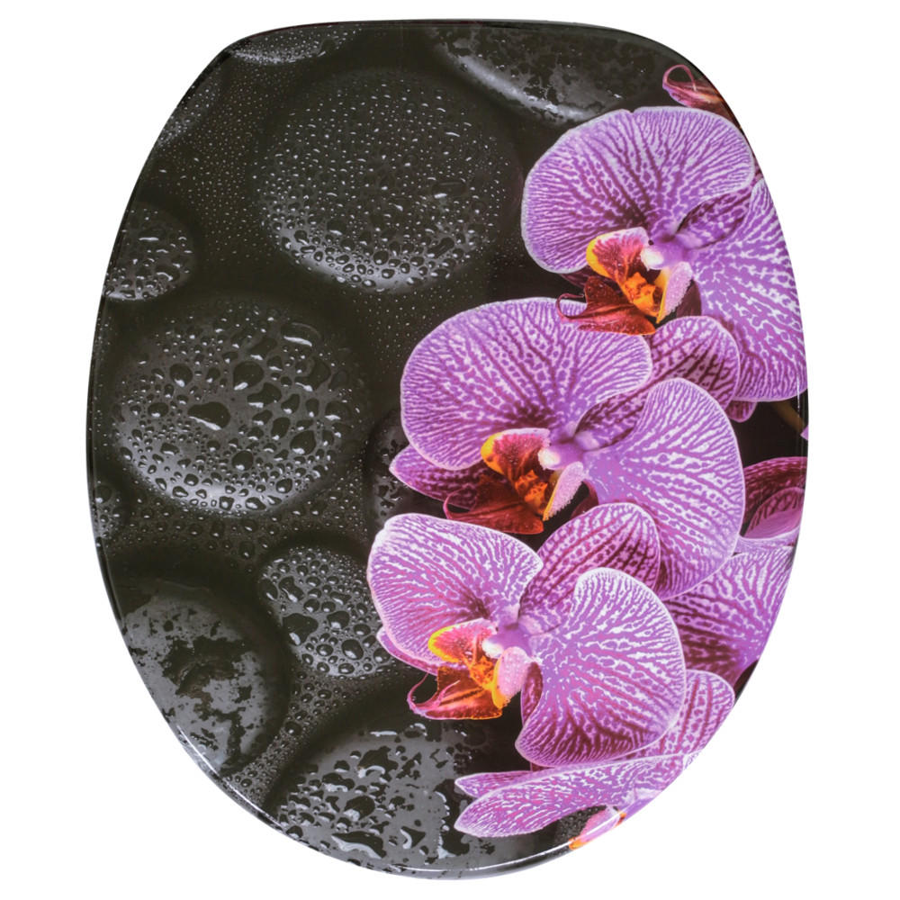 WC-SITZ Madeira - Violett, Holzwerkstoff (38/6/47cm) - Sanilo