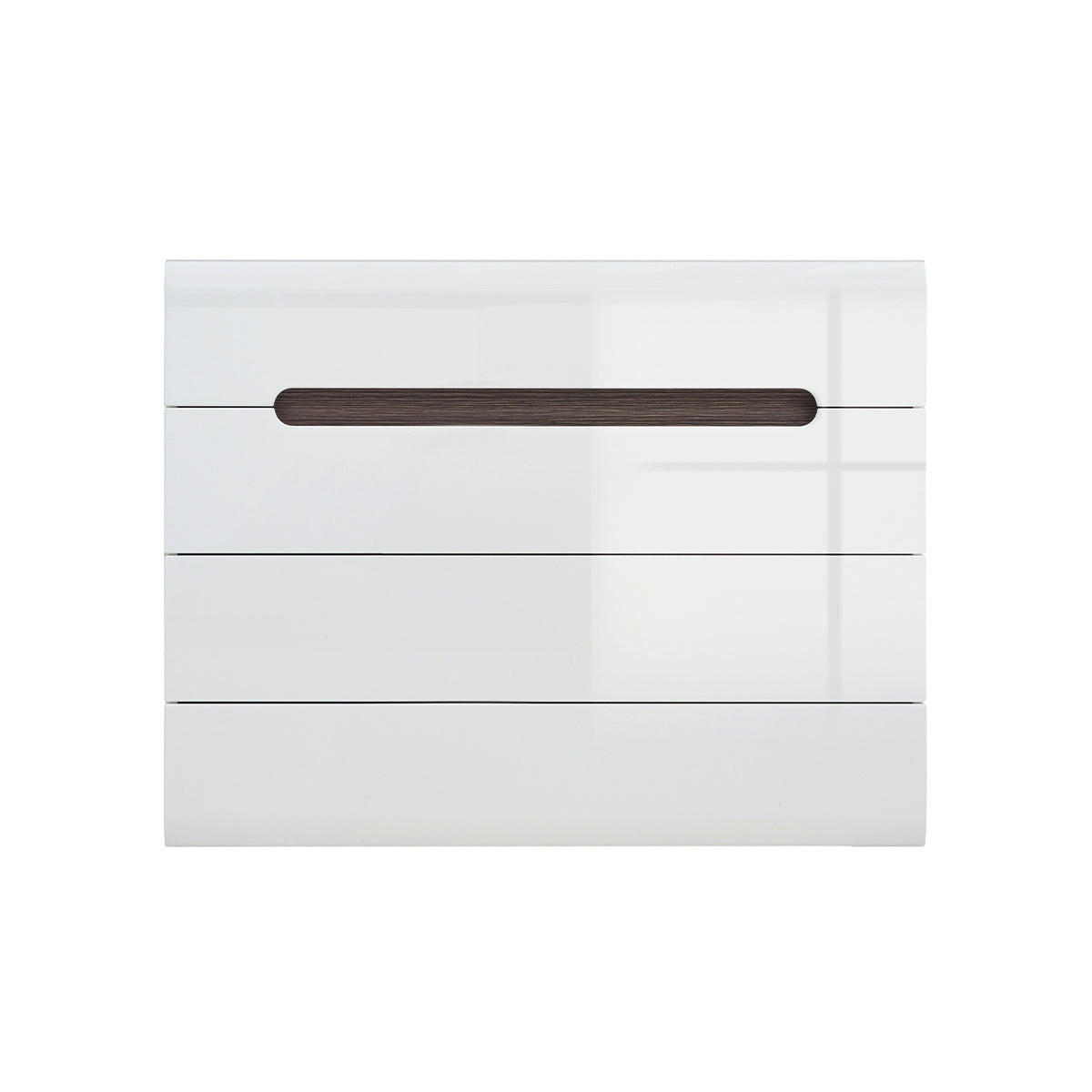 KOMMODE Darrel Weiß - Weiß, Holzwerkstoff (105/84/41cm) - Petits-meubles