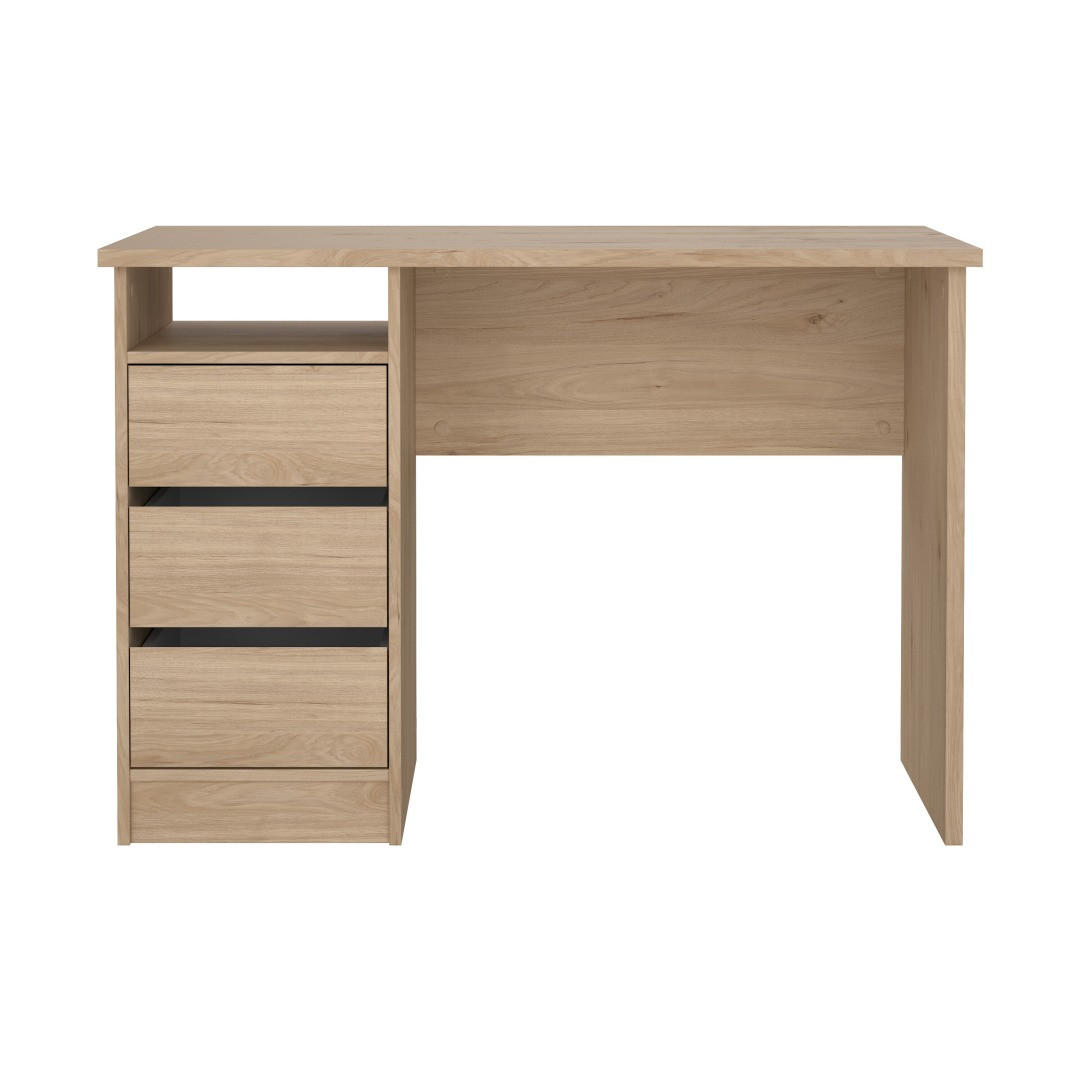 SCHREIBTISCH, FunctionPlus, Nussbaum, Holzwerkstoff, 110 x 49 x 76 cm - Nussbaumfarben, Holzwerkstoff (49/110/76cm) - ebuy24