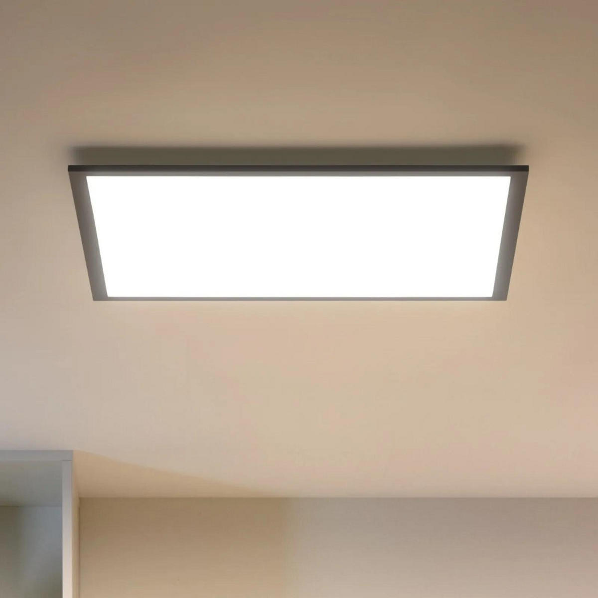 LED PANELE Schwarz - Schwarz, Kunststoff (4.2/60/60cm)