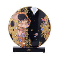 VASE Gustav Klimt - der Kuss 22.5 cm - Multicolor, Keramik (22.5cm) - Goebel