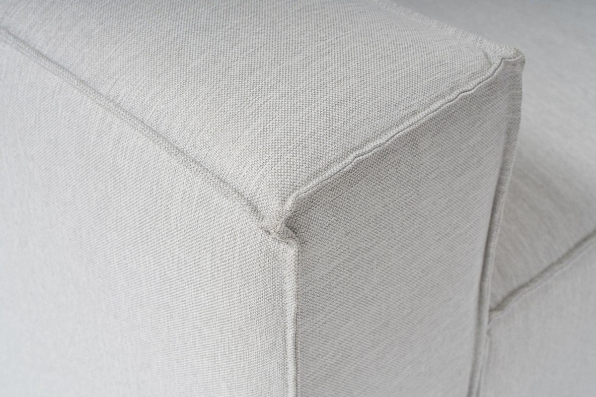 ECKSOFA beidseitig montierbar - Schwarz/Grau, Holz/Kunststoff (296/185cm) - myHomelando