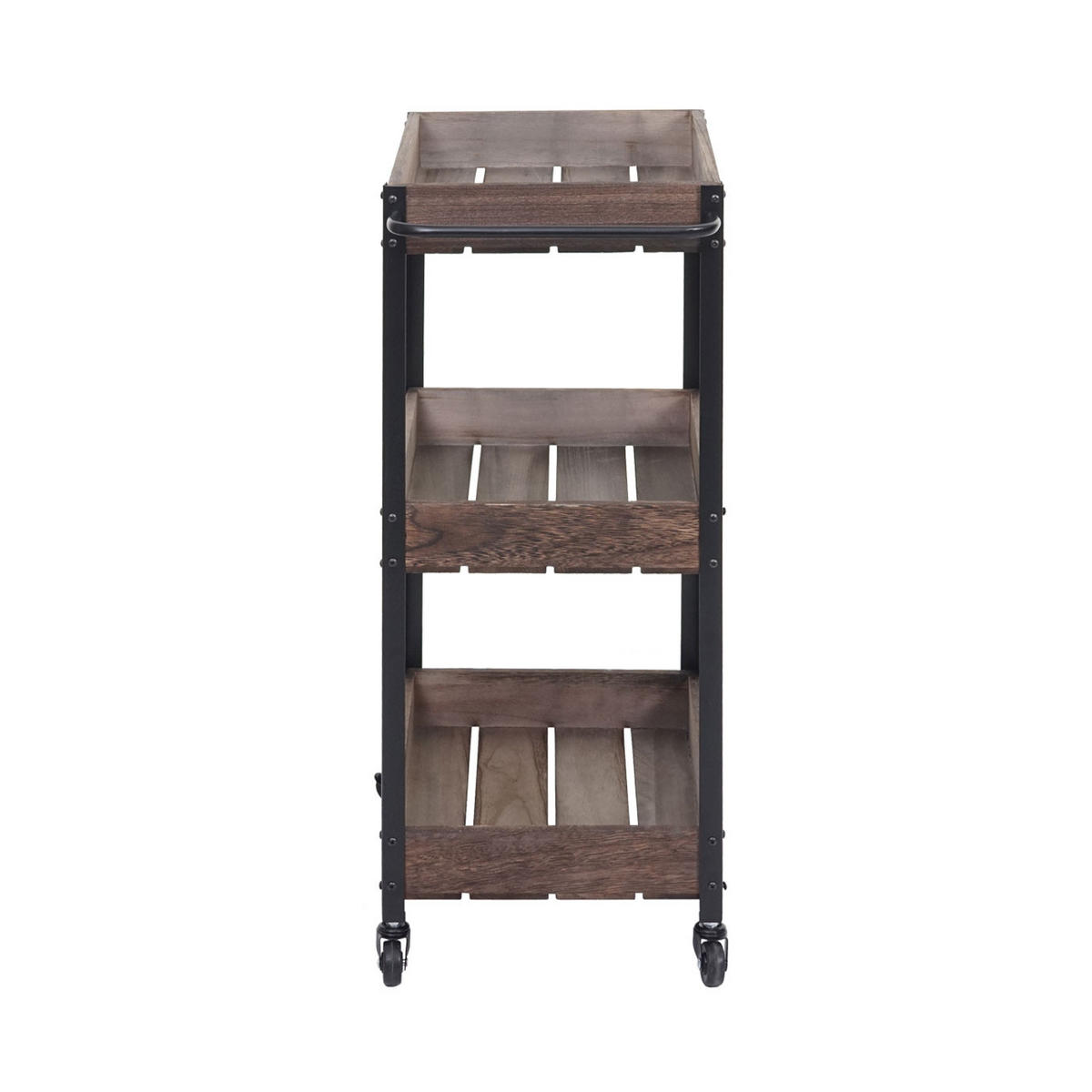 SERVIERWAGEN Braun - Braun, Holz (47/79/31cm) - MCW