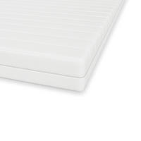 GELTOPPER Matratze + topper 180 x 200 cm - Weiß, Textil - Schlaftroll
