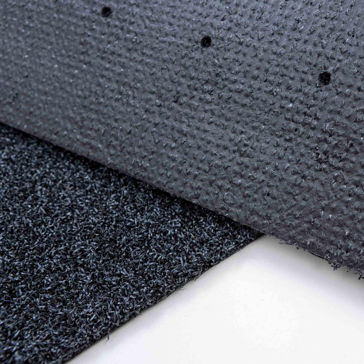 FUSSMATTE FÜR INNEN UND AUßEN BRUSH LINE - Anthrazit, Textil (40/60cm) - Astra