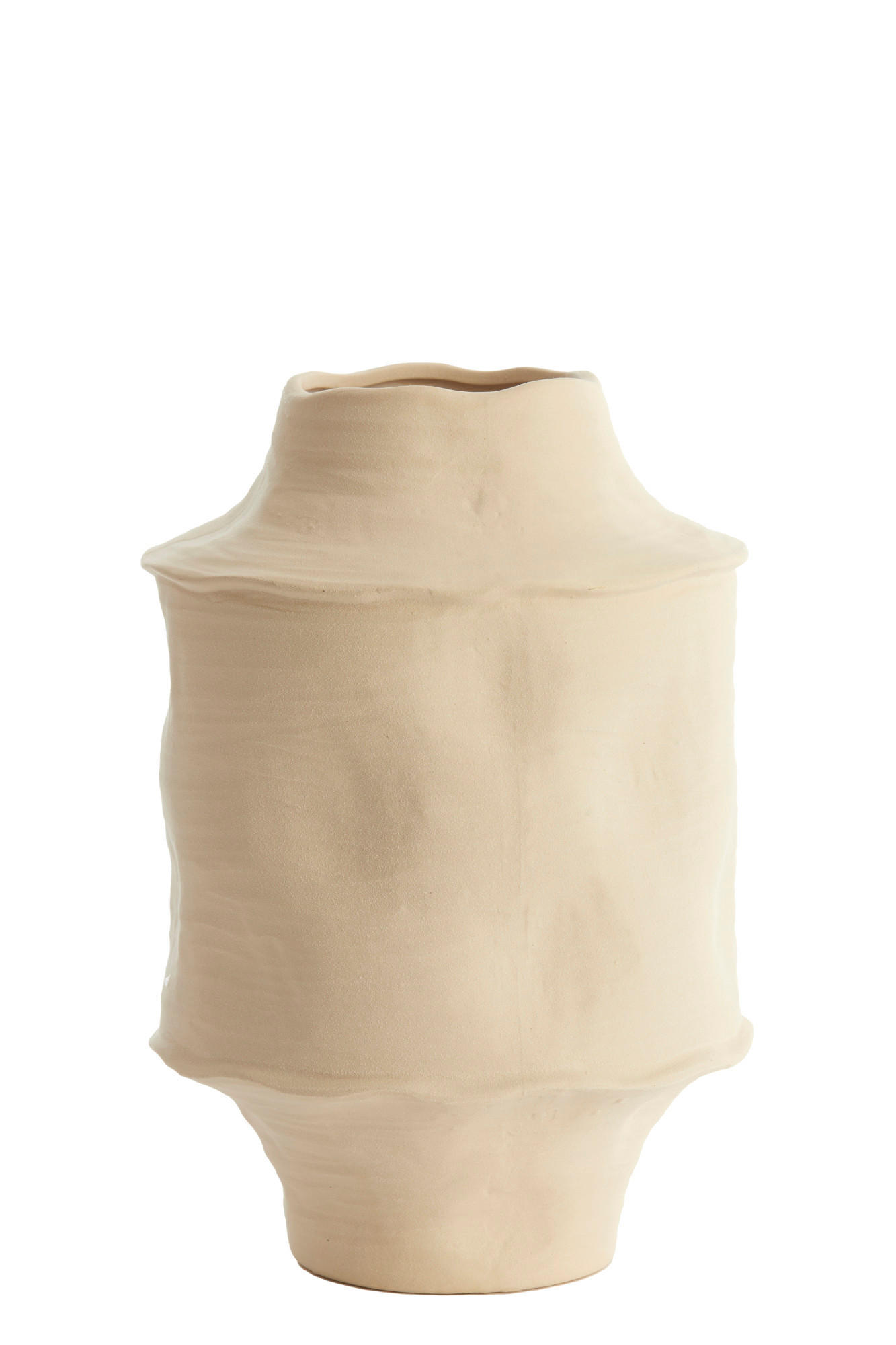 VASE Corsico Weiß Ø25/38 cm - Weiß, Keramik (38cm) - Light & Living