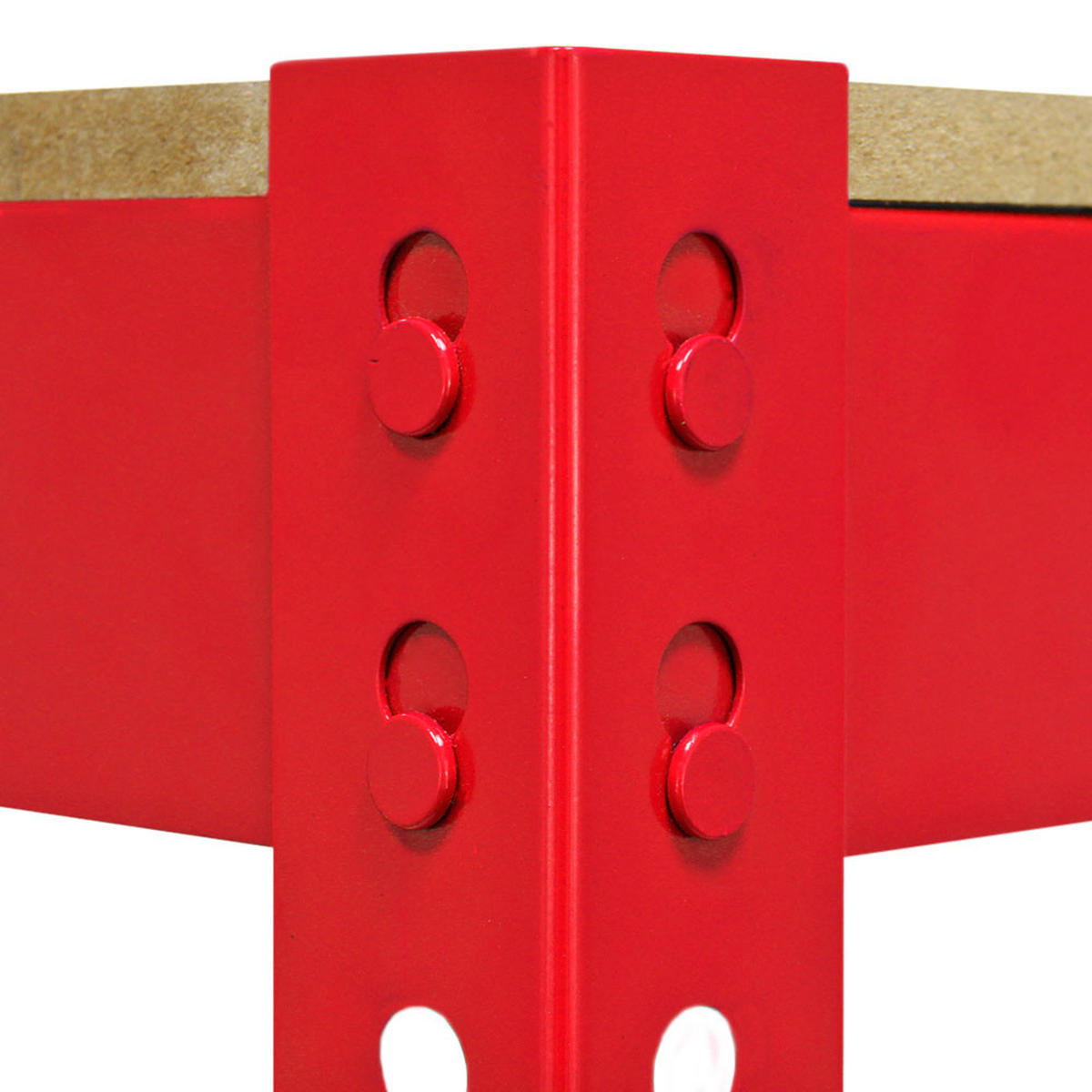 WERKBANK Q-Rax Rot - Rot, Metall (120/90/60cm) - Monstershop
