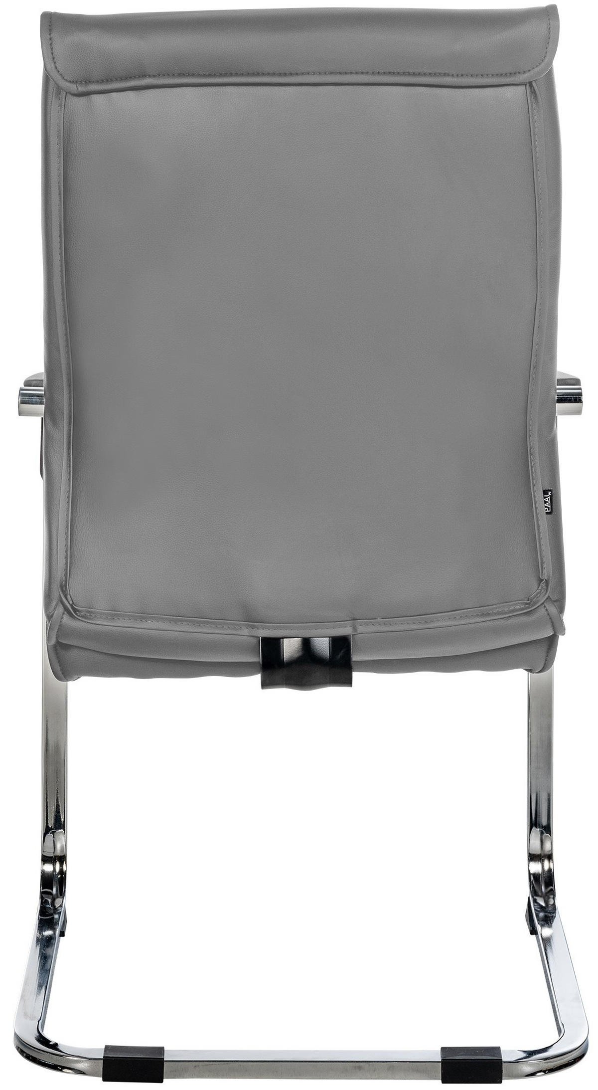 SCHWINGSTUHL Lederlook Grau - Grau, Textil/Metall (55/88/60cm) - CLP