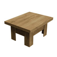 TISCH LONG - Eichefarben, Holzwerkstoff (80/100/53cm) - Meblini