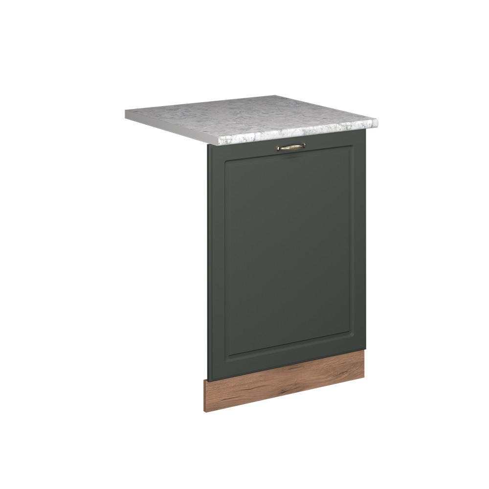 DISKMASKINENS FRONTPANEL Fame-Line Grönt och guld lanthus 60 cm , AP Marble Grön, Honungsek 81.8/60/60 cm