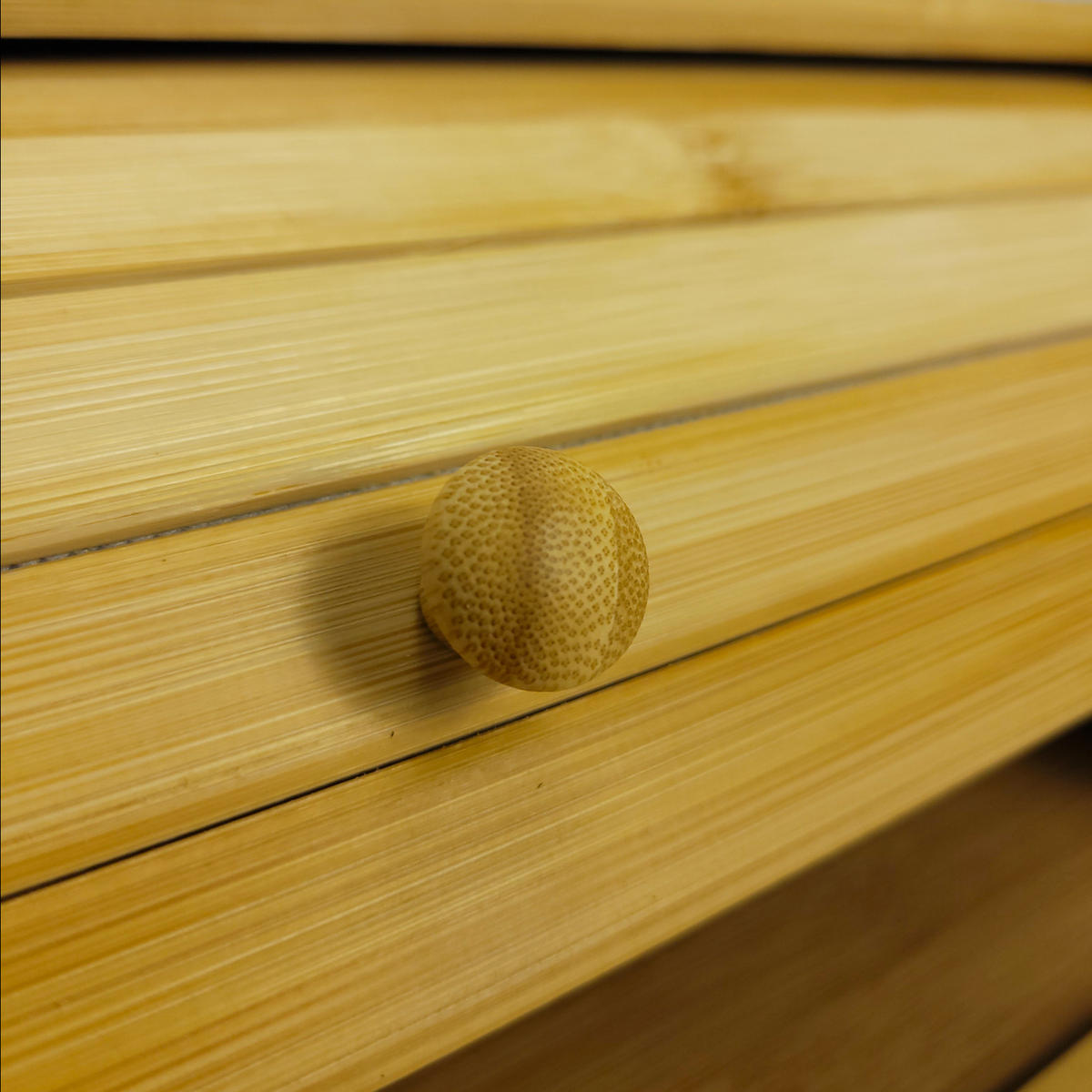 BROTKASTEN Bambus Naturfarben Rolltop 40,5x27x16 cm - Naturfarben, Holzwerkstoff (40.5/16/27cm) - Begryf