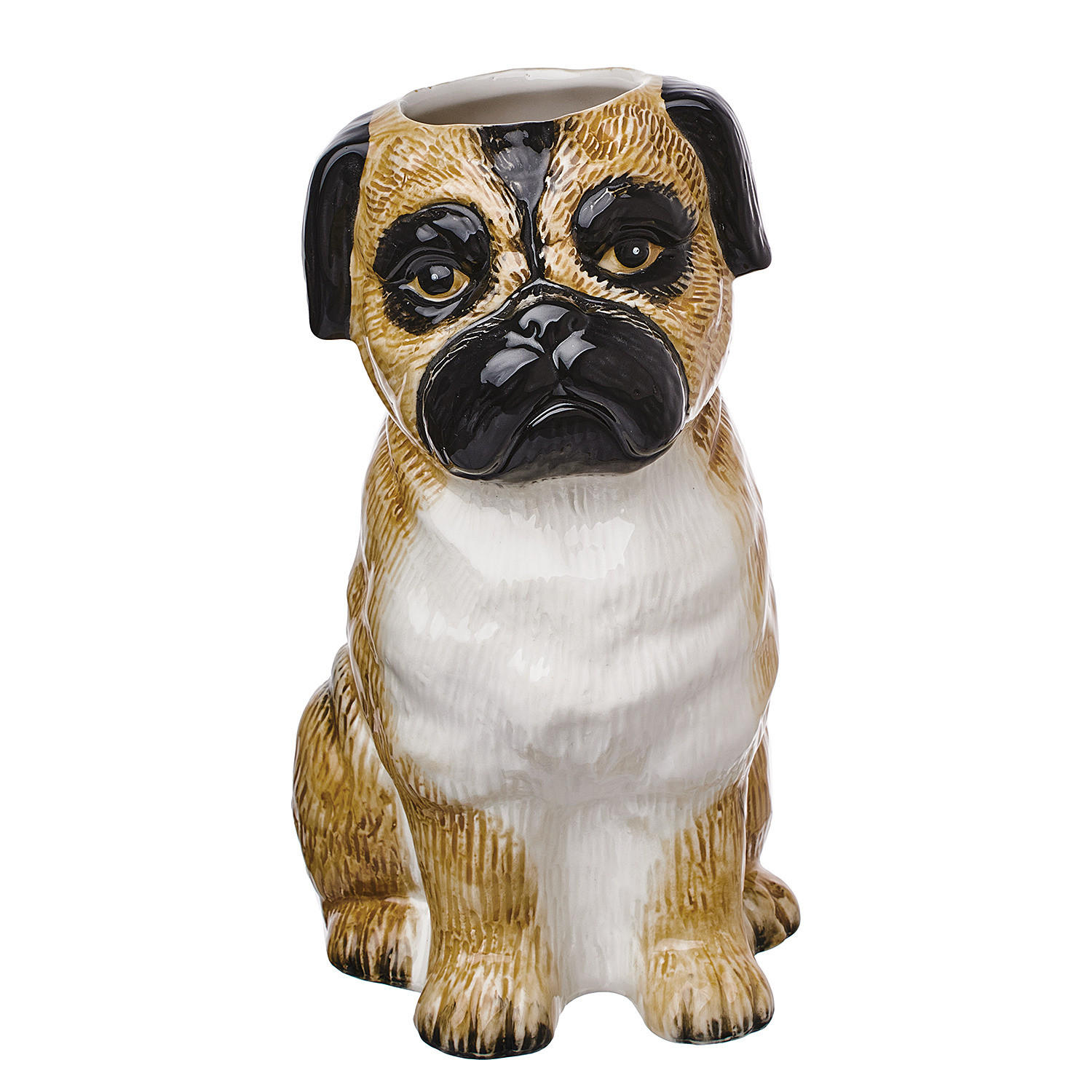 VASE Henry - Hellbraun, Keramik (20cm) - BUTLERS